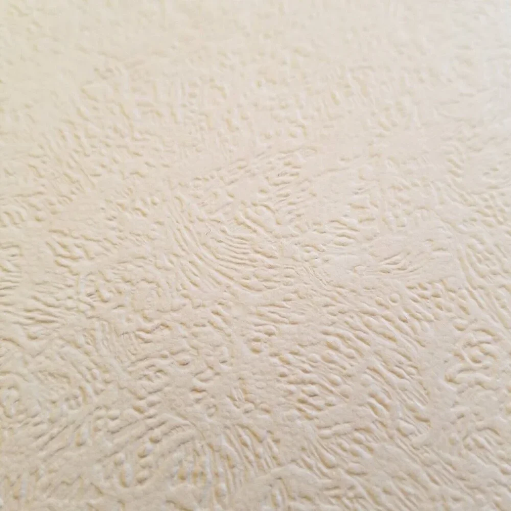 Vintage Wallpaper Sample Sheet Neutral Color Textured Craft Supply Dollhouse